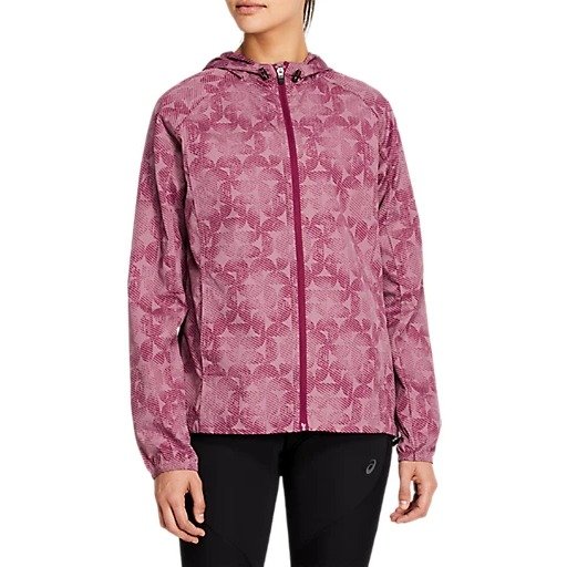Women's Packable Jacket | Purple Oxide/Dried Berry Linear Eclipse | Jackets & Outerwear | ASICS
