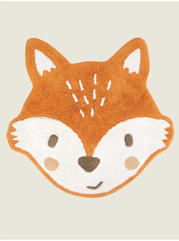 橙色狐狸地毯
