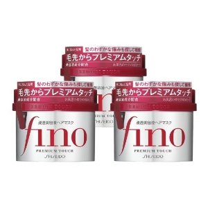 日亚黑五 八折优惠 Shiseido FINO 高效渗透护发膜 230g 3罐