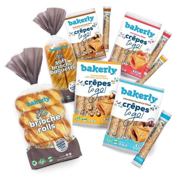 filled crepes & brioche variety pack