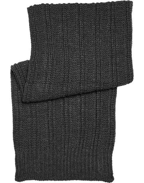 Charcoal Knit Scarf - Men's Sale | Men's Wearhouse