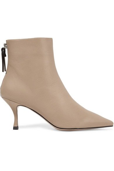 Juniper leather ankle boots