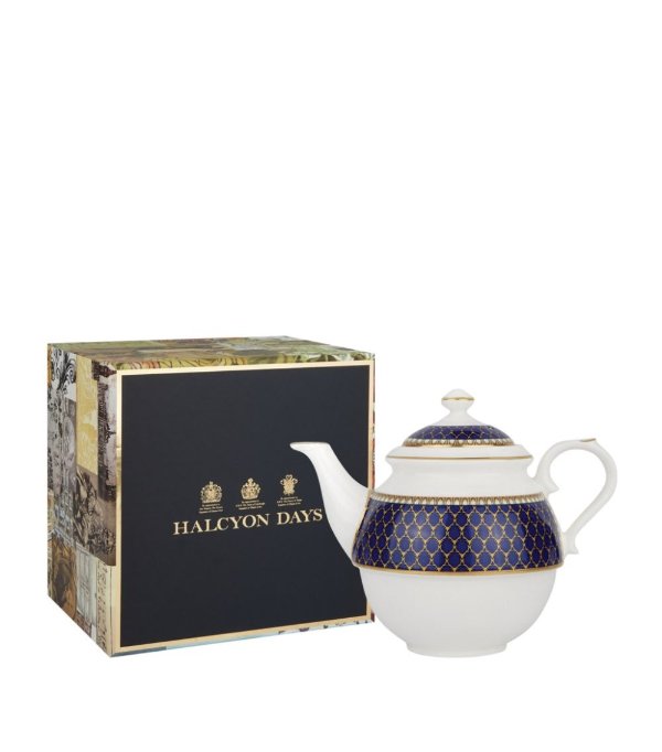 Halcyon Days Antler Trellis Tea For One | Harrods US
