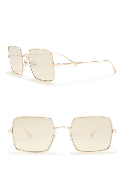 Crescent 52mm Square Sunglasses