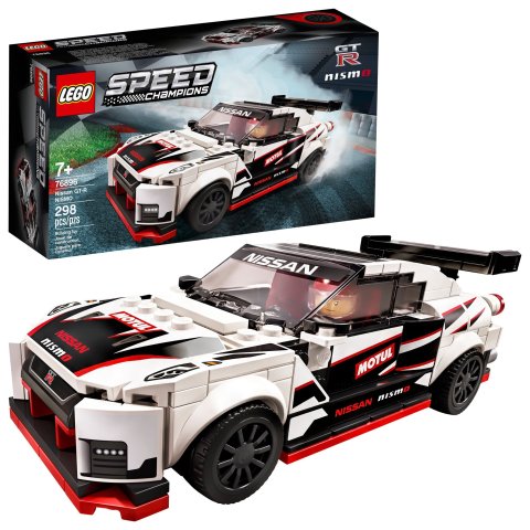 LegoSpeed Champions Nissan GT-R NISMO 76896 Toy Cars Building Kit (298 Pieces)