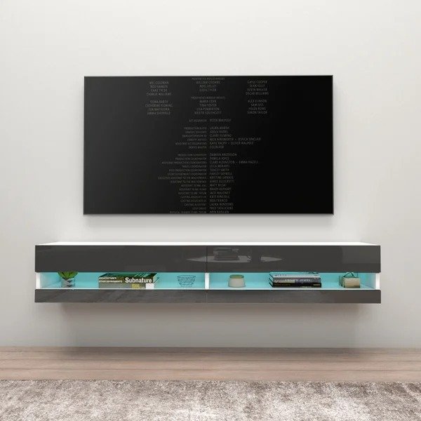 Ramsdell Floating TV Stand for TVs up to 78"