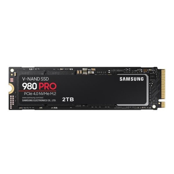 980 PRO 2TB PCIe NVMe Gen4 M.2 固态硬盘