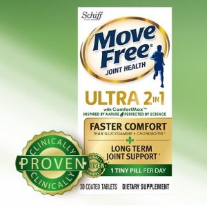 Move Free Ultra 2in1 with Comfort Max, 60 tablets + Move Free Advanced Plus MSM, 120 tablets