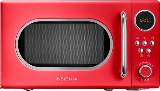 ™ - 0.7 Cu. Ft. Retro Compact Microwave - Red