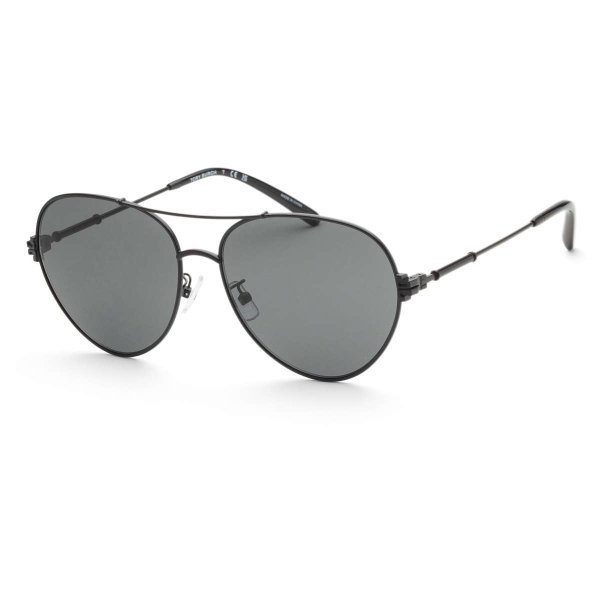 Tory Burch Women's Black Aviator Sunglasses SKU: TY6098-325387-58 UPC: 725125398633