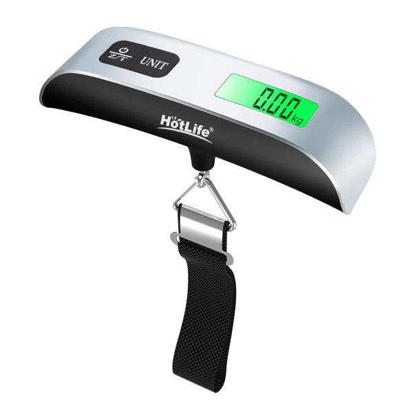 HotLife Digital Hanging Scale with Backlit for Luggage and Portable Scale for Travel