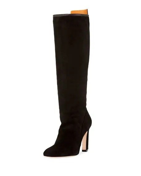 Charlie Slouchy Suede Knee Boot