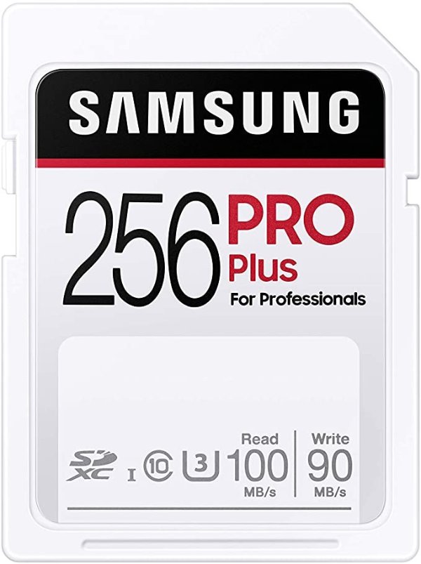 Pro Plus SDXC 256GB U3 100R 90W