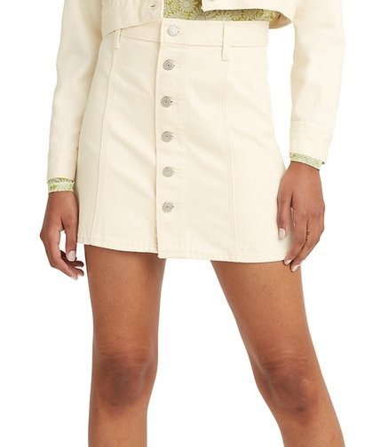 Today is the Day Button-Up A-Line Mini Skirt - Women