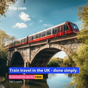 薅秃Trip！Railcard抄底£1+全欧火车票大促 英国境内火车£4起