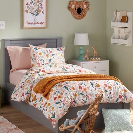 Floral Garden Cotton Comforter Set - Pillowfort™