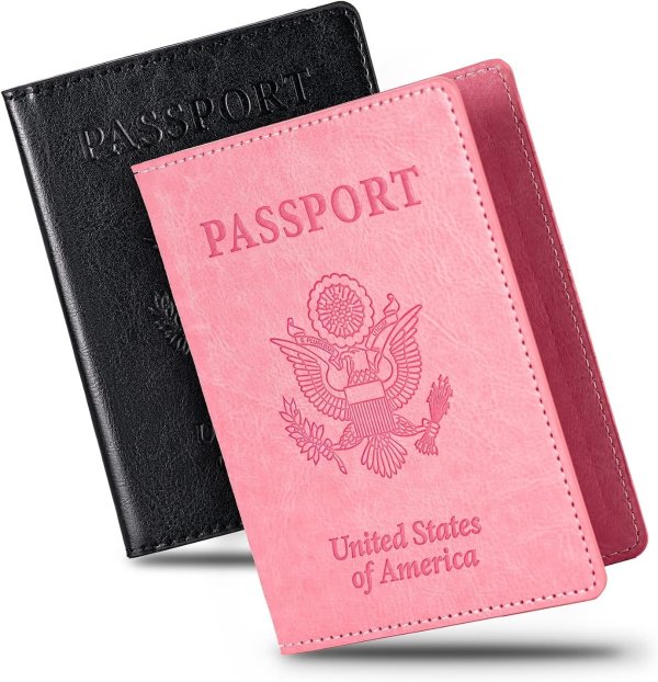Honmein 可爱护照夹 2个装 