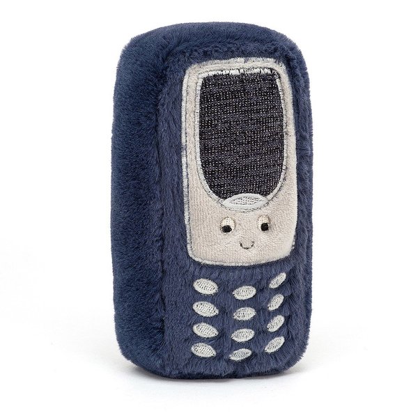 Blue Wiggedy Phone Soft Toy | AlexandAlexa