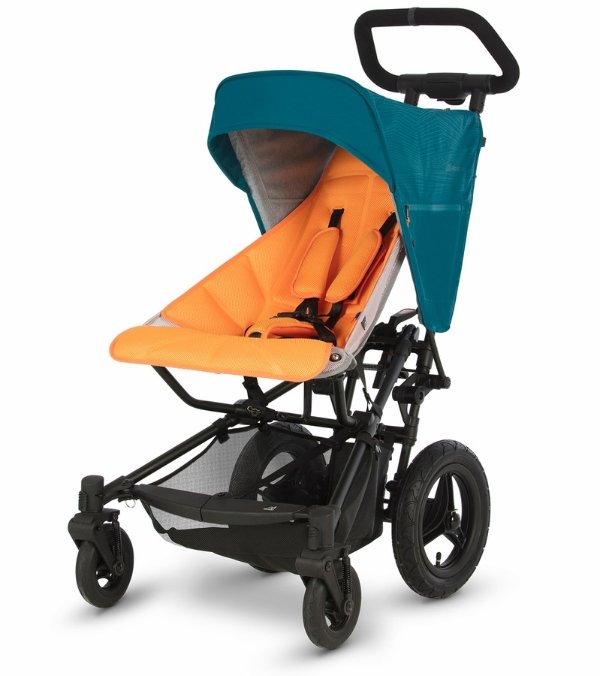 FastFold Stroller - Teal/Orange