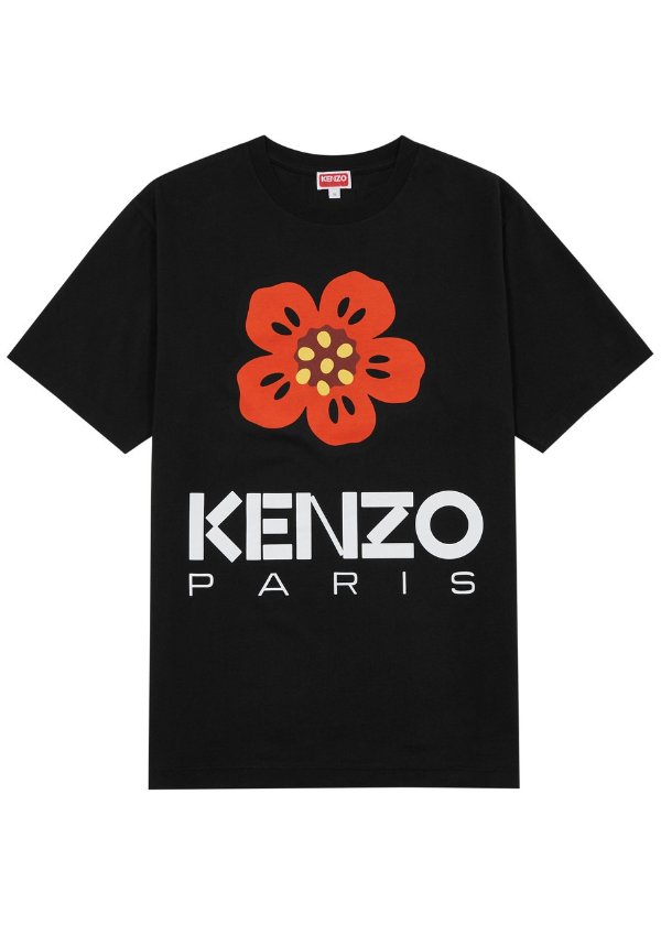 KENZO Boke Flower printed cotton T-shirt