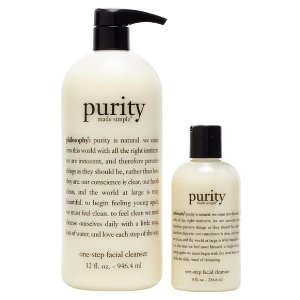 Philosophy 'purity made simple' one-step facial cleanser duo