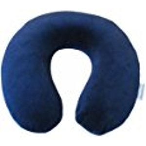 Amazon.com: Travelmate Memory Foam Neck Pillow, Dark Blue: Home &amp; Kitchen