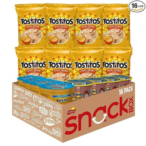 Tostitos 墨西哥玉米片+两种口味独立包装蘸料