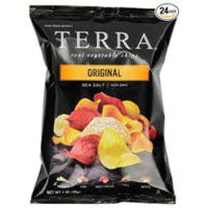 Terra Original Exotic Vegetable Chips, 1 Ounce Bags Pack of 24