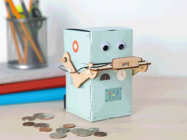 Coin Eating Robot Ages 9-16+