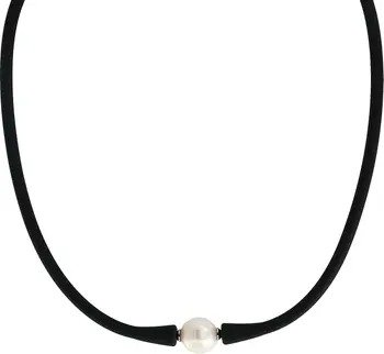 Rubber 11mm Freshwater Pearl Necklace