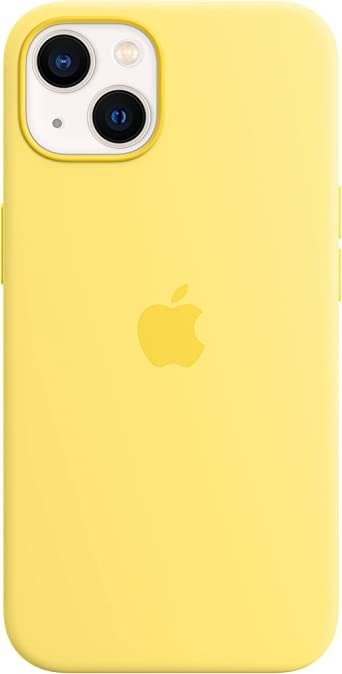 iPhone 13 Silicone Case with MagSafe - Lemon Zest