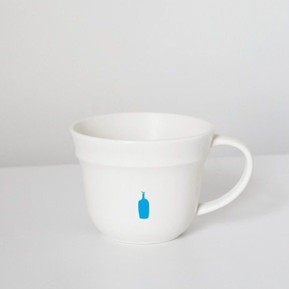 Blue Bottle Coffee logo White Ceramic Seoul Mug