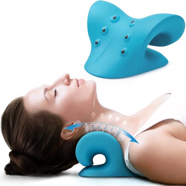 SoftSense 脊椎按摩枕 缓解低头族肩颈酸痛