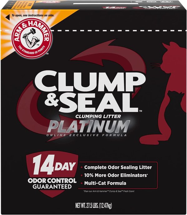 Clump & Seal Platinum Cat Litter