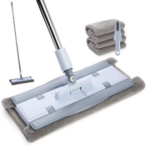 ASOGO Microfiber Floor Mop for Floor Cleaning