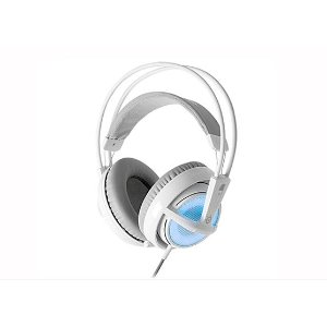 SteelSeries Siberia v2 Full-Size Gaming Headset with Built-In USB Sound Card (Frost Blue)
