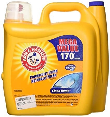 Laundry Detergent, Clean Burst, 255 Fluid Ounce