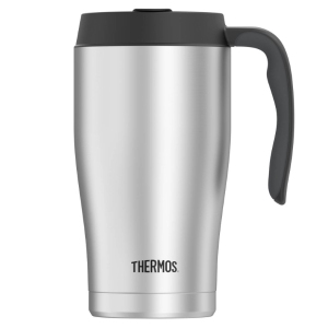 Thermos 22 Ounce Vacuum Insulated Stainless Steel Mug, Stainless Steel
