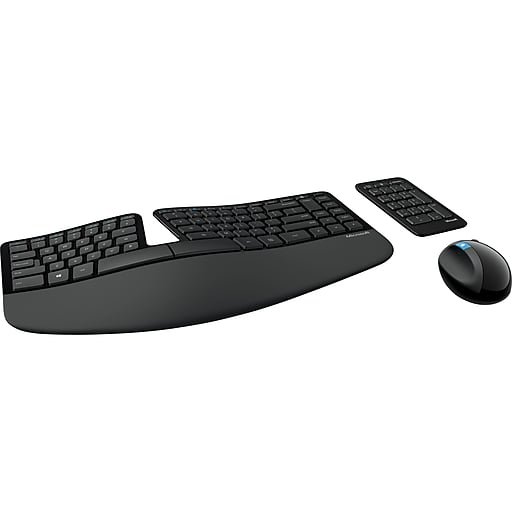 Sculpt Ergonomic Desktop Wireless Keyboard & Mouse, Black