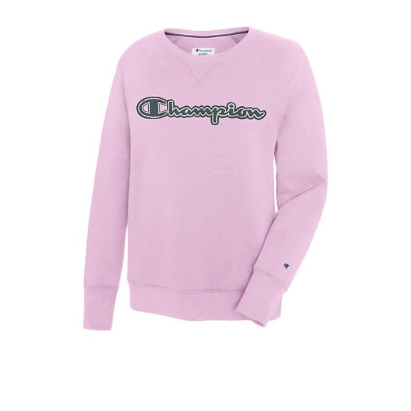 Powerblend® Applique Boyfriend Crew Sweatshirt
