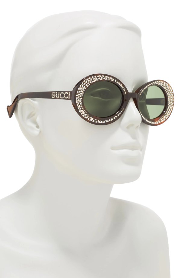54mm Round Sunglasses