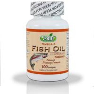 J-Bio Omega-3 Fish Oil with Chromium (Advanced Memory Formula)
