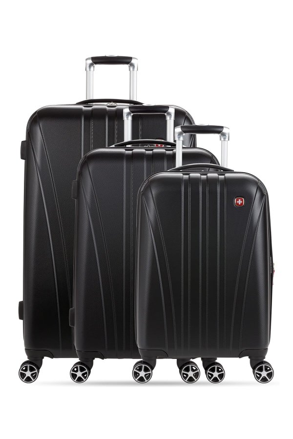 Expandable Hardside Spinner Luggage 3-Piece Set