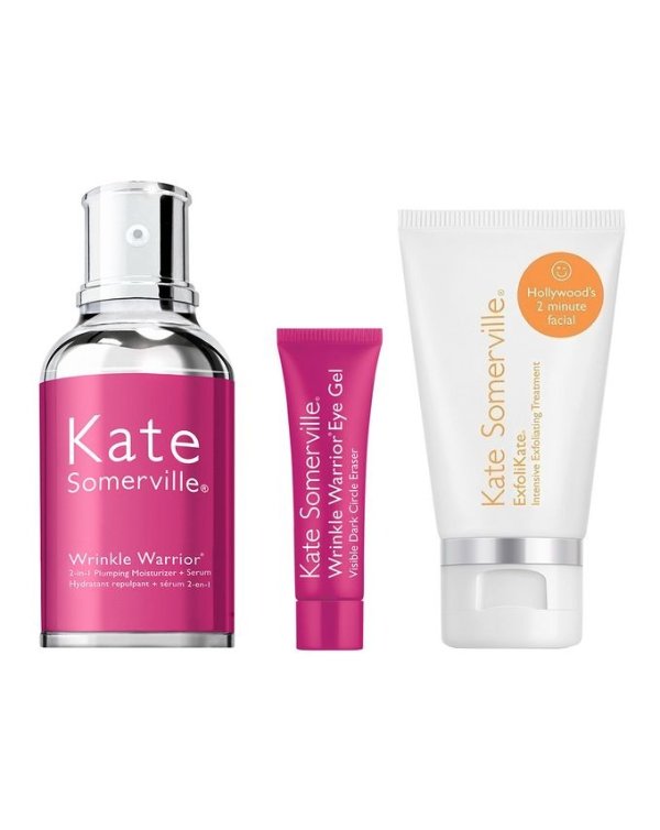 Kate Somerville | Cult Beauty Exclusive Wrinkle Warrior Kit | Cult Beauty