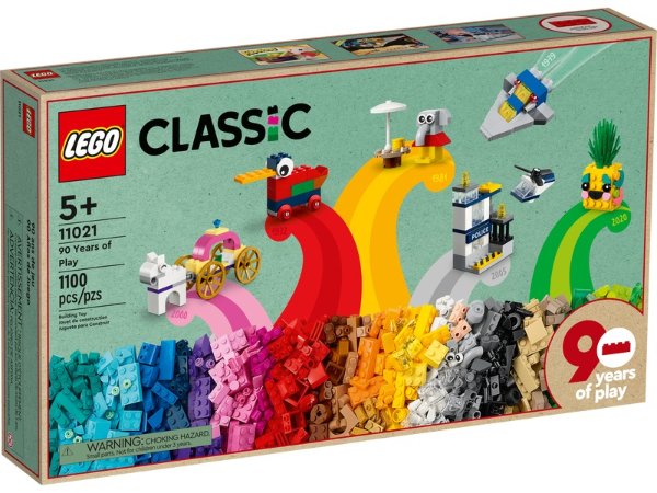 90 Years of Play 11021 | Classic | Buy online at the Official LEGO® Shop US