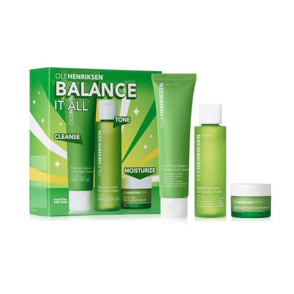 - Balance It All™ Oil Control & Pore-Refining Set