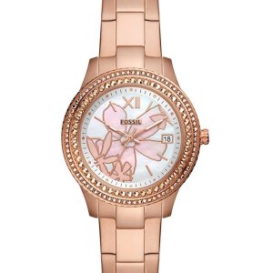 Fossil Women's Stella Crystal-Accented Multifunction Quartz Watch