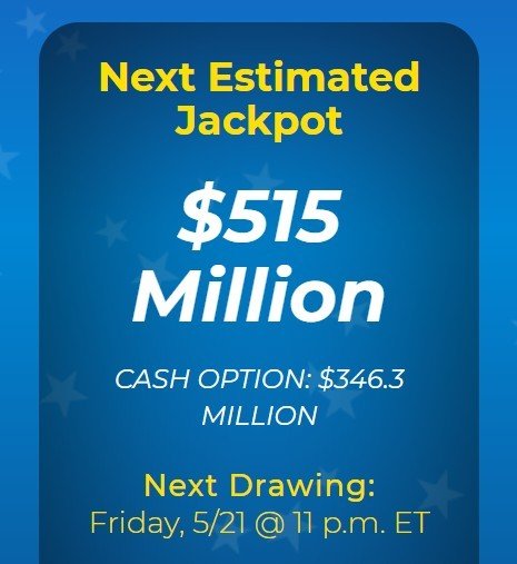 Mega Millions 头奖领取方式