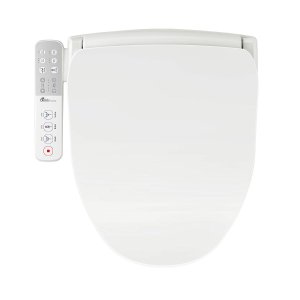 Bio Bidet Slim Smart Toilet Seat in Elongated White