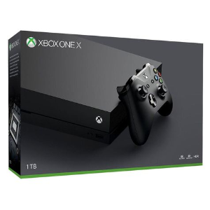 Microsoft Xbox One X 1TB 游戏主机 + $50 礼卡
